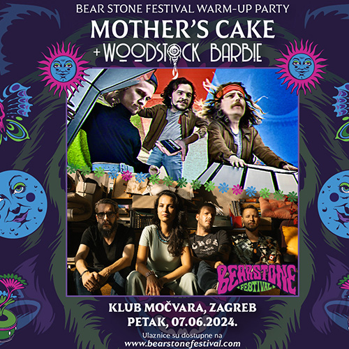 Bear Stone Festival 2024 Warm Up Party: Mother’s Cake (AT) + Woodstock Barbie (HU)